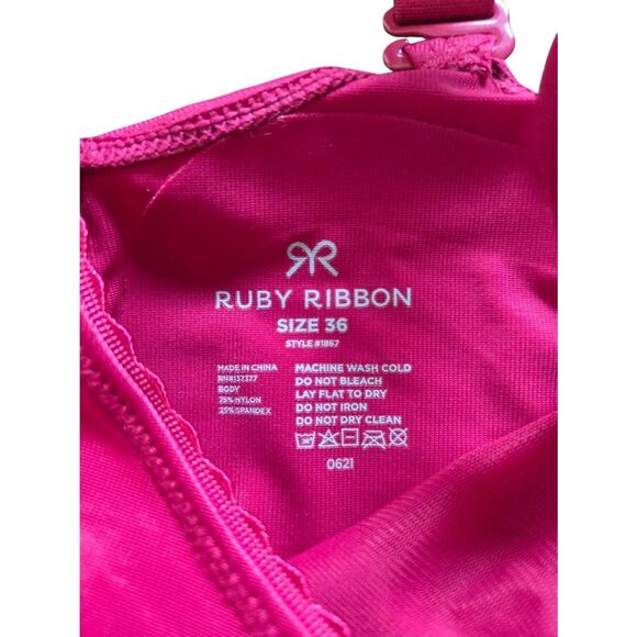 Ruby Ribbon 1867 Magenta Heritage Cami in Magenta pink sz 36 - Picture 4 of 4